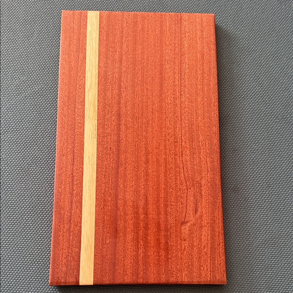 Handmade Wooden Cutting Board with Stripe